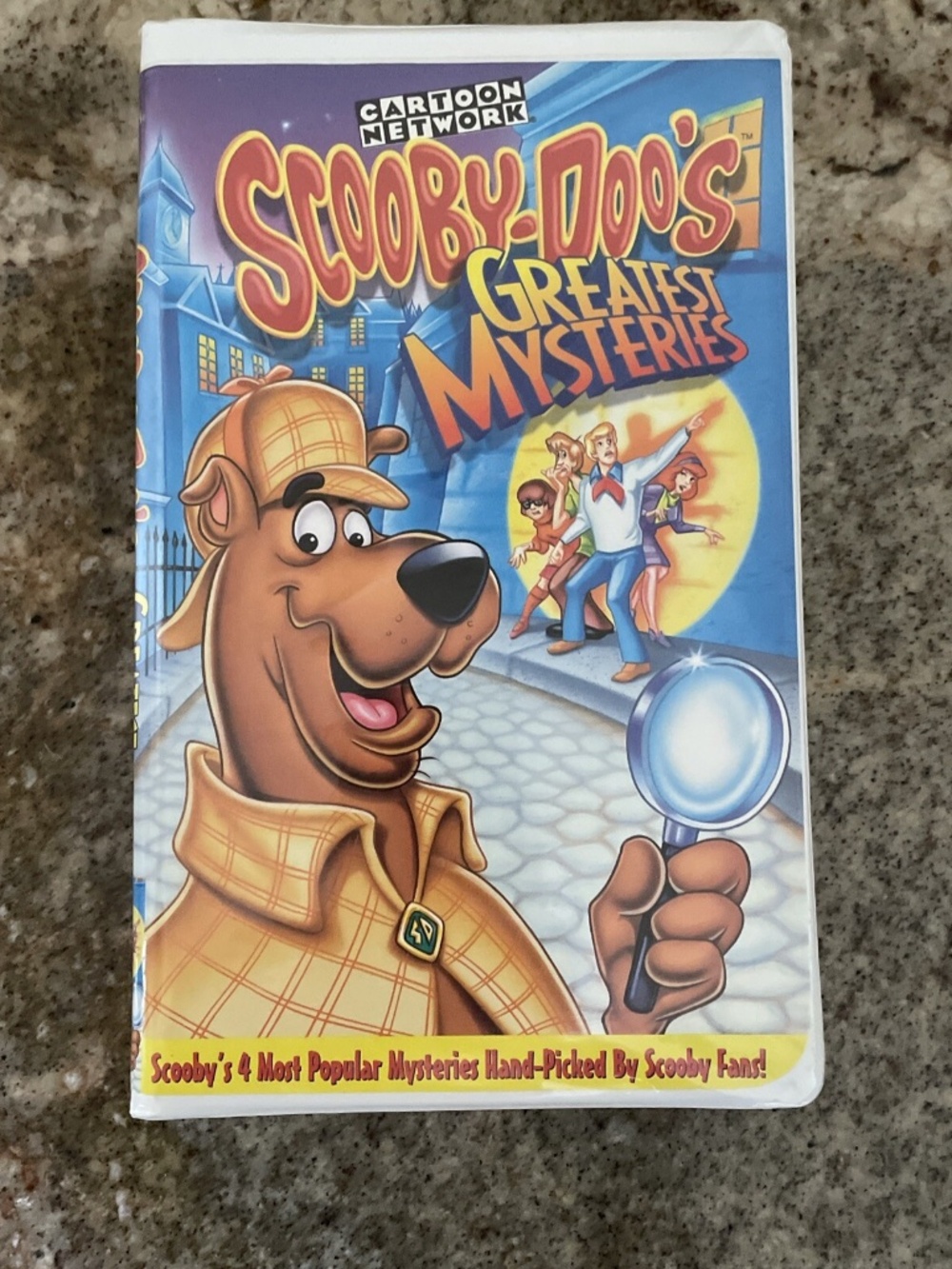 Scooby Doos Greatest Mysteries Clamshell VHS Tape Movie Vintage 1998